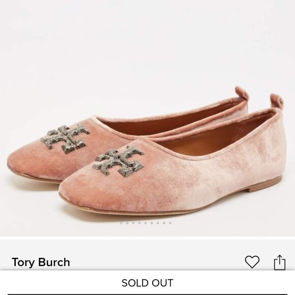 Tory Burch Velvet Ballet Flats "EUC" - Picture 16 of 16